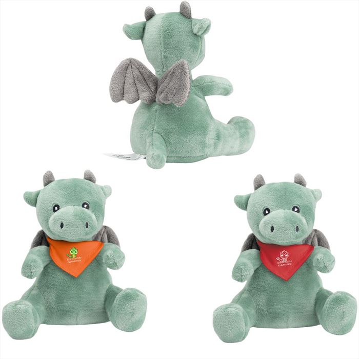 TH1297 6" Jagger Dragon Plush With Custom Imprint